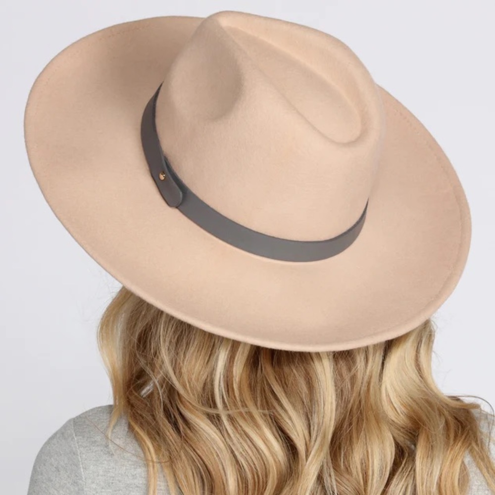 Windsor Fedora Hat - Tan